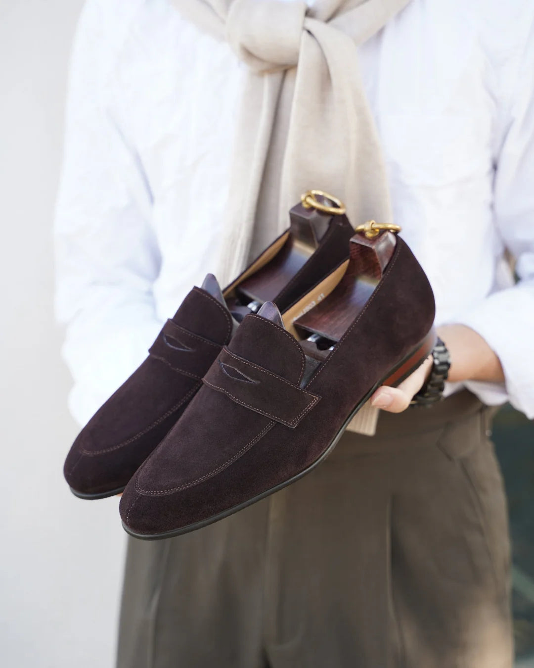 Elegant Coffee Loafers