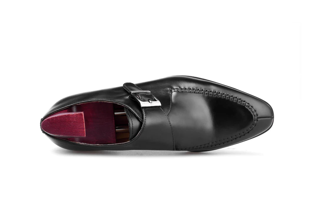 Black Monkstrap - Moc Toe