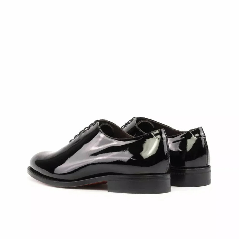 Formal Black Patent Wholecut Oxford